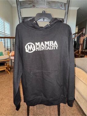 Men's Mamba Mentality Kobe Bryant Black Hoodie